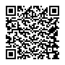 Código QR para número de telefone +19544384833