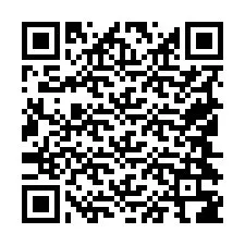 Codice QR per il numero di telefono +19544386279