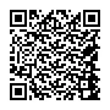 QR-код для номера телефона +19544442873