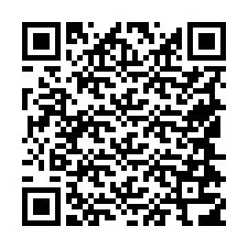 QR-koodi puhelinnumerolle +19544716176