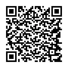 Código QR para número de telefone +19544717290