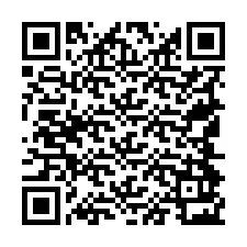 Codice QR per il numero di telefono +19544923290