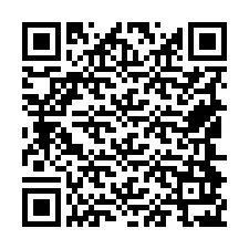 QR-code voor telefoonnummer +19544927257