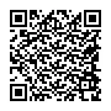 Codice QR per il numero di telefono +19544928346