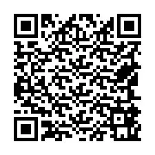 QR-koodi puhelinnumerolle +19545861417