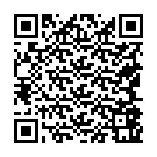 Codice QR per il numero di telefono +19545861922