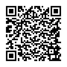 Kode QR untuk nomor Telepon +19545863486