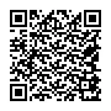 Código QR para número de telefone +19545871033