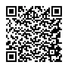 Código QR para número de teléfono +19545875540