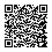 Código QR para número de telefone +19545982926