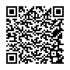 Codice QR per il numero di telefono +19546242167
