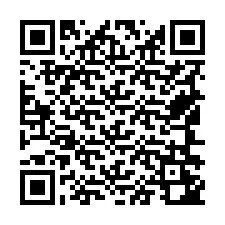 QR-koodi puhelinnumerolle +19546242207