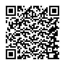 Código QR para número de teléfono +19546780179