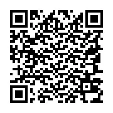 Código QR para número de teléfono +19547034508