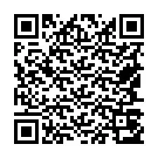 Código QR para número de teléfono +19547053867