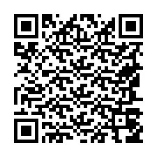 Código QR para número de teléfono +19547056856