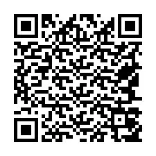 Código QR para número de telefone +19547057433