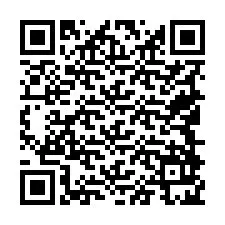 Código QR para número de teléfono +19548925629