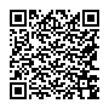 Código QR para número de teléfono +19563744576