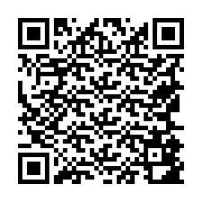 Código QR para número de telefone +19565882536