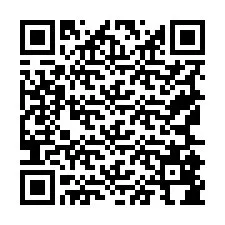 Código QR para número de telefone +19565884531