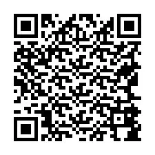 Código QR para número de teléfono +19565884822