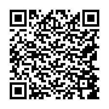 Codice QR per il numero di telefono +19565886395