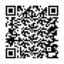 Código QR para número de teléfono +19567430199