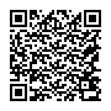 Código QR para número de telefone +19567432761