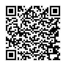 Código QR para número de teléfono +19567434546