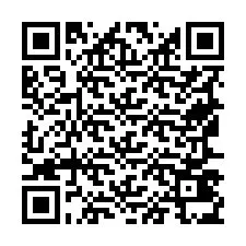 Codice QR per il numero di telefono +19567435356