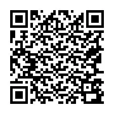 Codice QR per il numero di telefono +19567592129