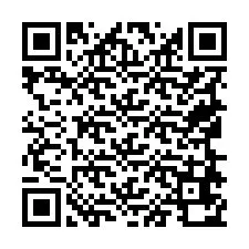 QR Code pour le numéro de téléphone +19568670019