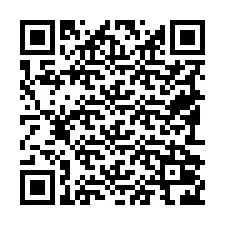 QR Code สำหรับหมายเลขโทรศัพท์ +19592026219