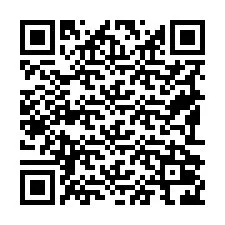 Codice QR per il numero di telefono +19592026221