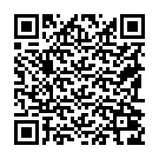 Código QR para número de teléfono +19592026261