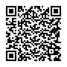 QR-Code für Telefonnummer +19592026282