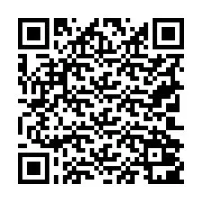 Código QR para número de teléfono +19702001615