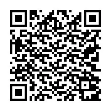 Código QR para número de teléfono +19702001635