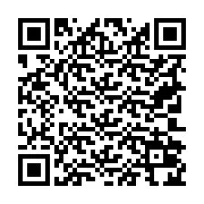 QR kód a telefonszámhoz +19702024405