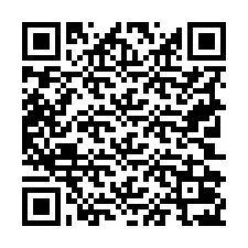Código QR para número de teléfono +19702027025