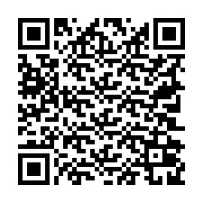 QR-koodi puhelinnumerolle +19702029078