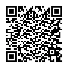 QR-koodi puhelinnumerolle +19702049479