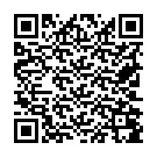 QR-koodi puhelinnumerolle +19702085197