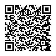 QR-Code für Telefonnummer +19702087634