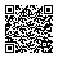 Código QR para número de teléfono +19702151419