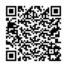 QR-koodi puhelinnumerolle +19702151805