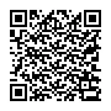 Código QR para número de teléfono +19702333510