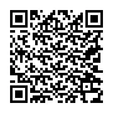 Código QR para número de teléfono +19702334795