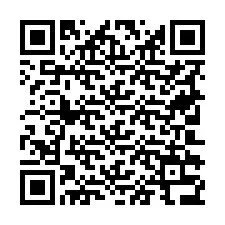 Código QR para número de telefone +19702336452